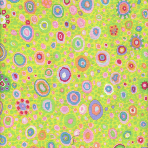 Free Spirit Fabrics Kaffe Fassett Collective  FreeSpirit August 2024 Kaffe Fassett Roman Glass Lime